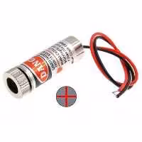 مجموعه 2 عددی لیزر قرمز 5mW با لنز متغیر ضربدری SYD1230