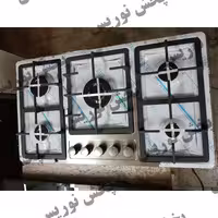 اجاق گاز صفحه ای استیل نوریس مدل DIZ74