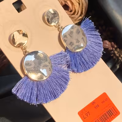 گوشواره اکسسوری دخترانه زیورآلات زنانه گوشواره مناسب کادو تولذ