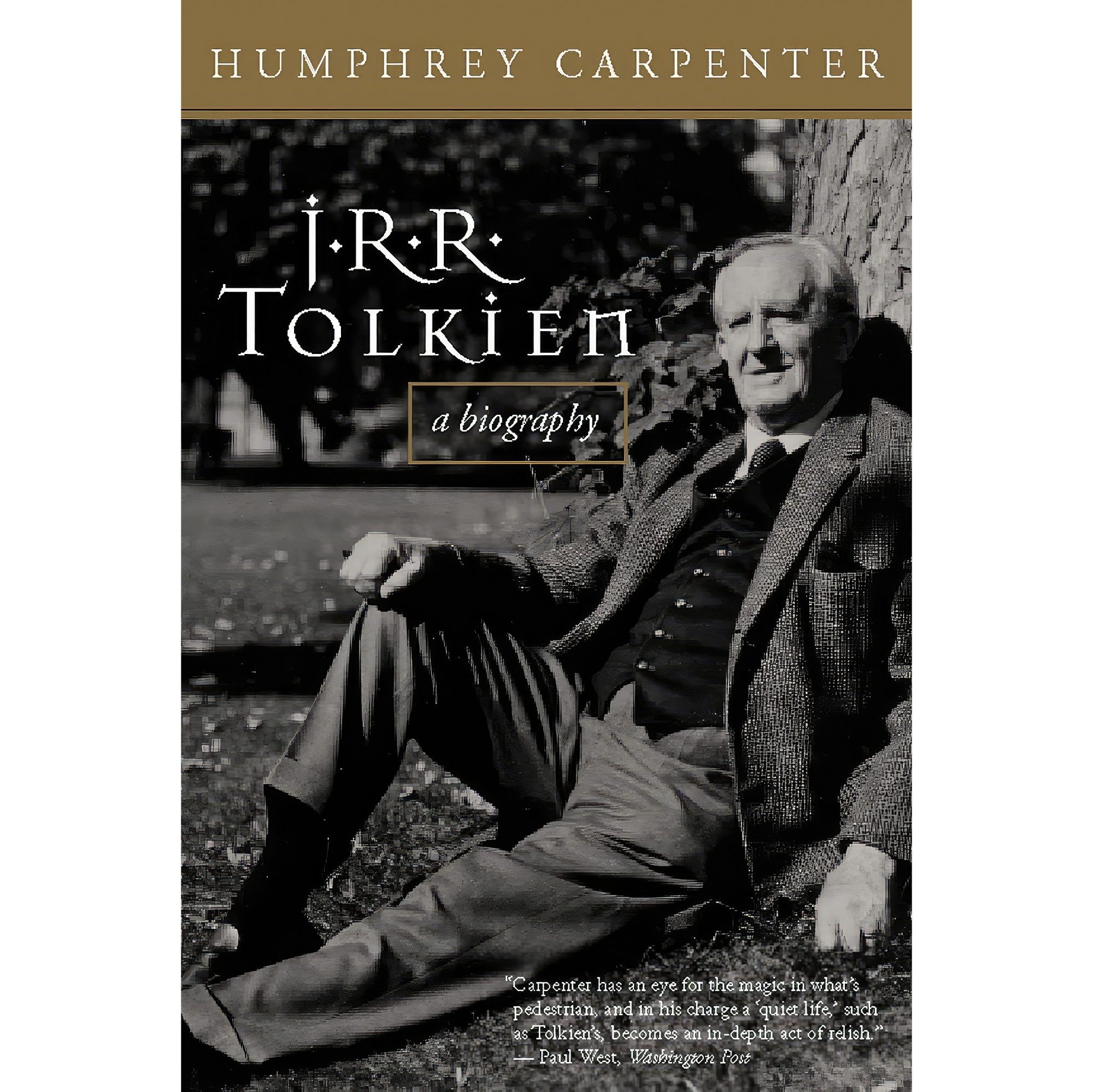 کتاب زبان اصلی Jrr Tolkien اثر Humphrey Carpenter انتشارات William Morrow