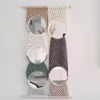 آینه چند تایی مکرومه