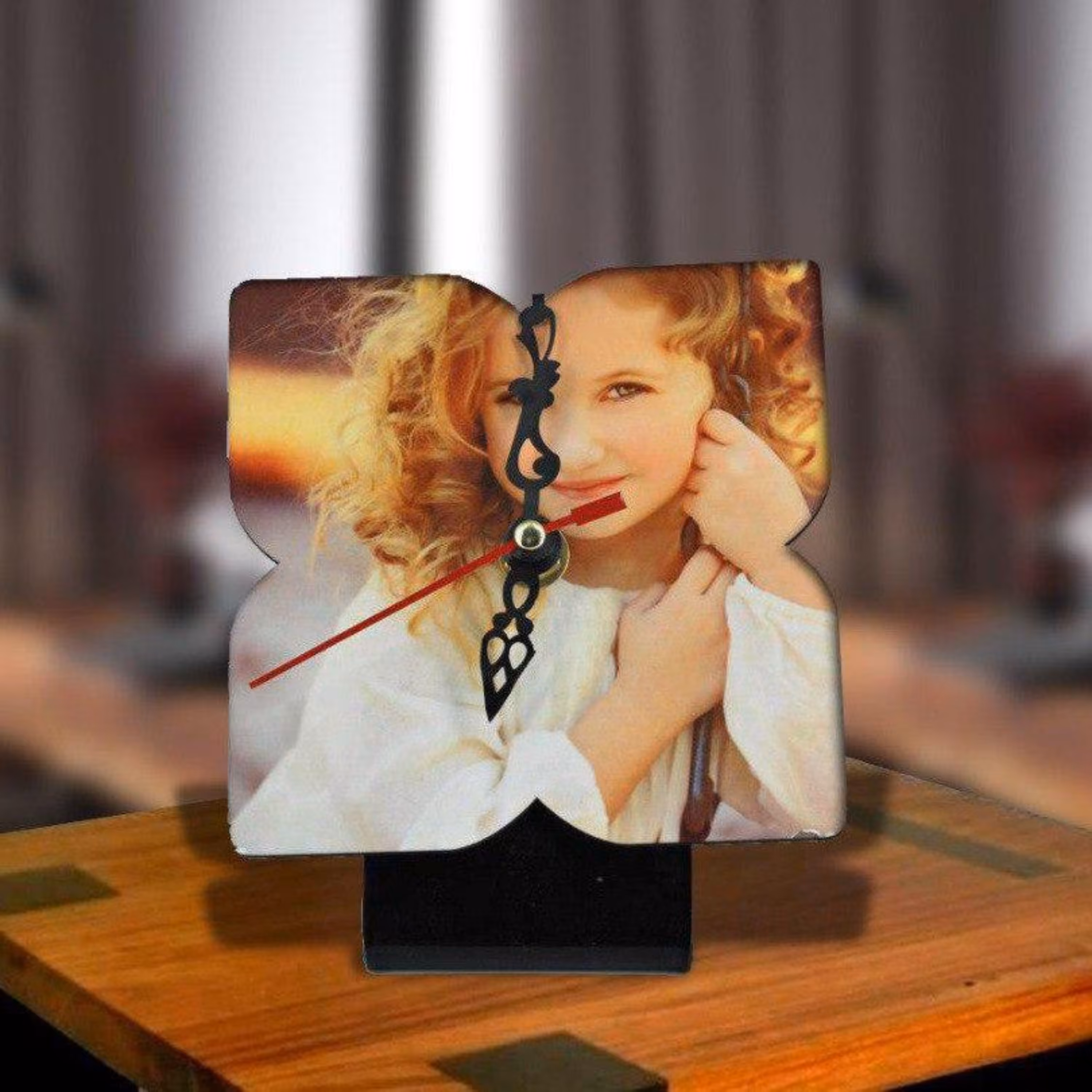 ساعت رو میزی ام دی اف چینی