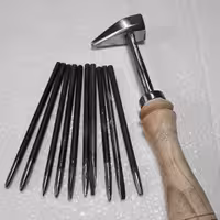  ابزار قلمزنی حرفه ای پک 10 عددی 