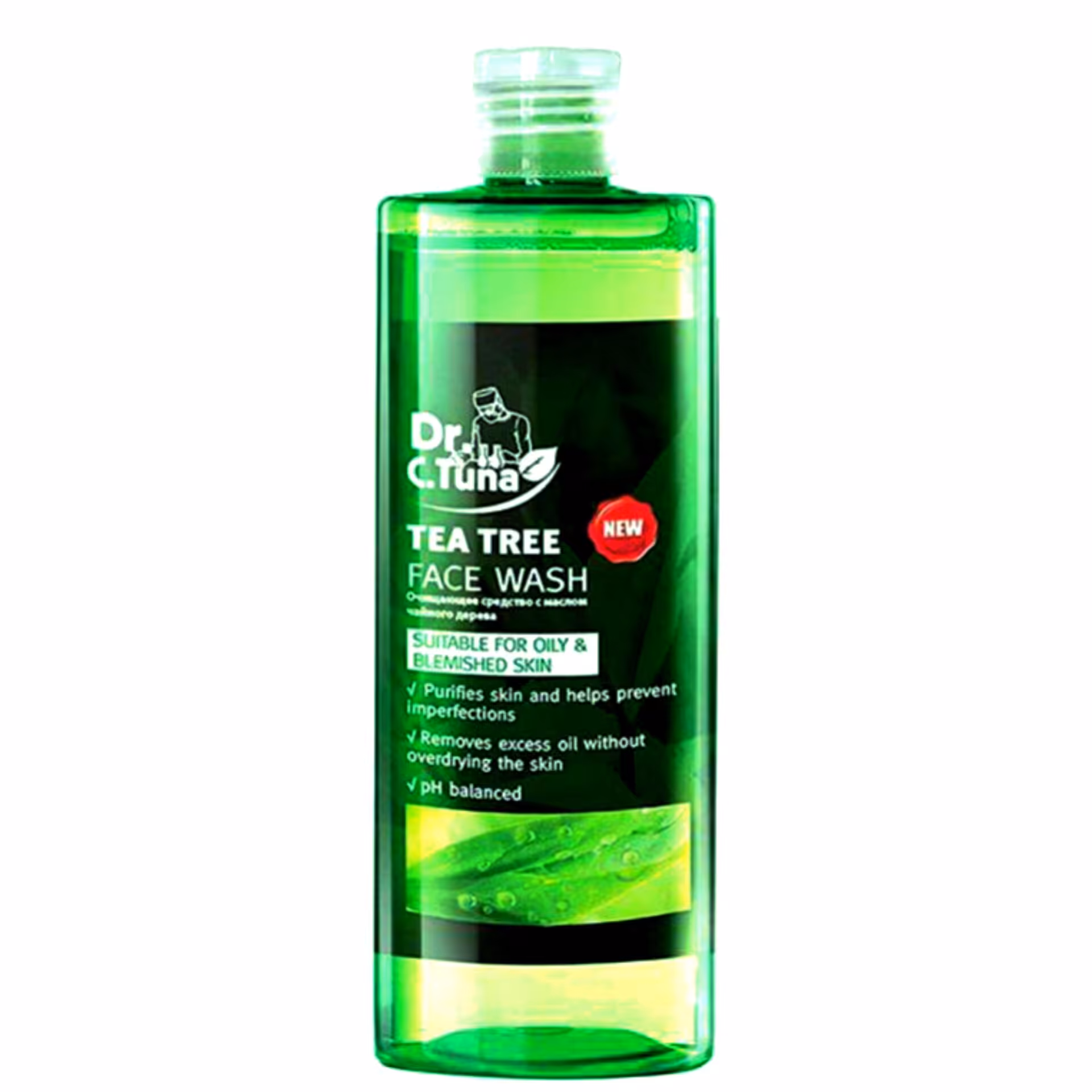 ژل شستشوی تونا فارماسی با عصاره چایی سبز