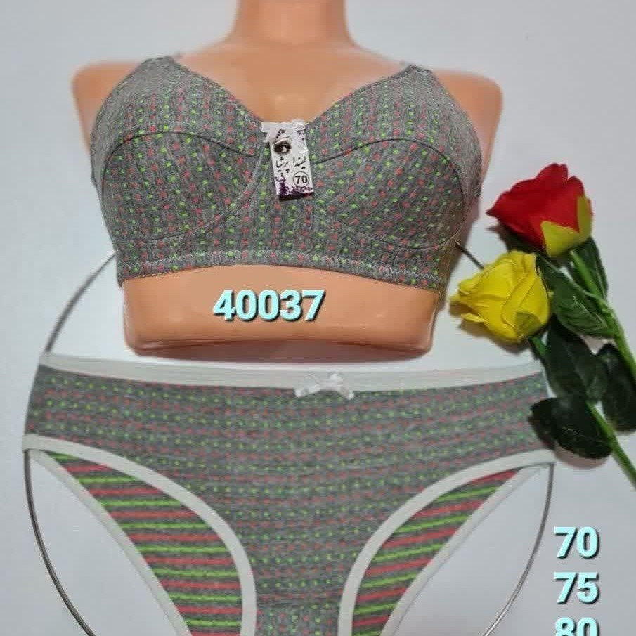 ست ملانژ خالدار کد40037