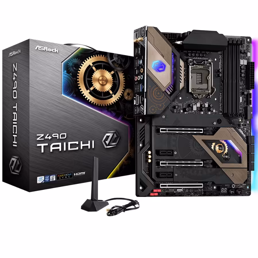 مادربرد ازراک مدل Z490 Taichi سوکت پردازنده 1200
