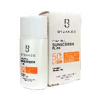 خرید و قیمت|ضدآفتاب بی رنگ Spf 50 بیزانس مناسب پوست چرب و حساس 