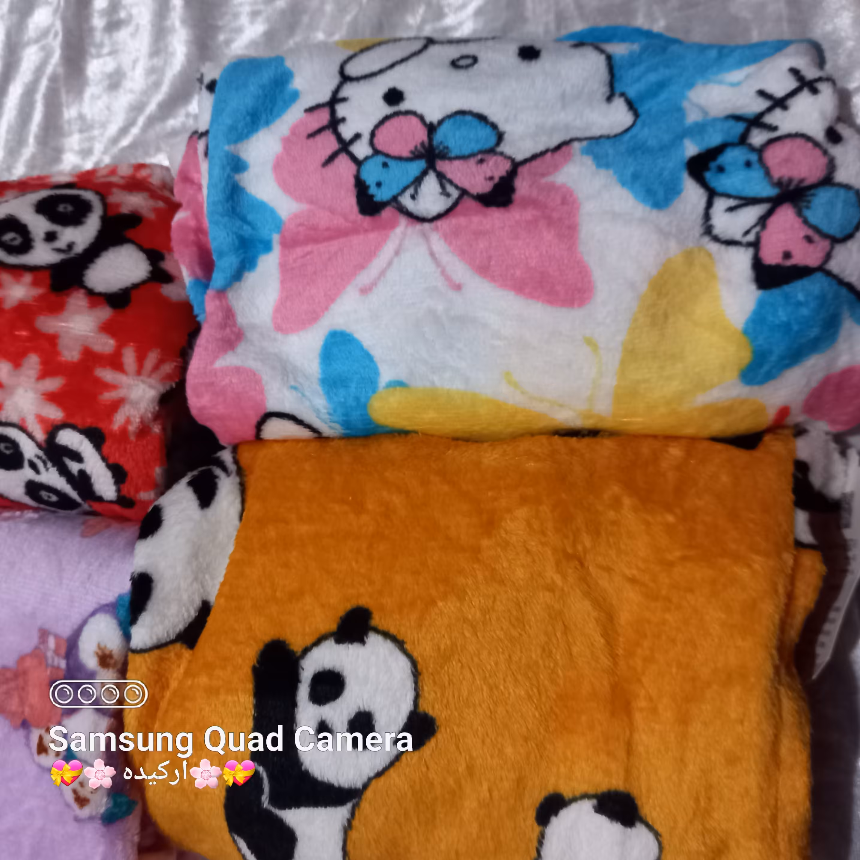 شلوار پشمی یا تدی استیکر ی 