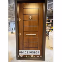 درب ضدسرقت cncروکش راش (هزینه ارسال بصورت پس کرایه و در مقصد)