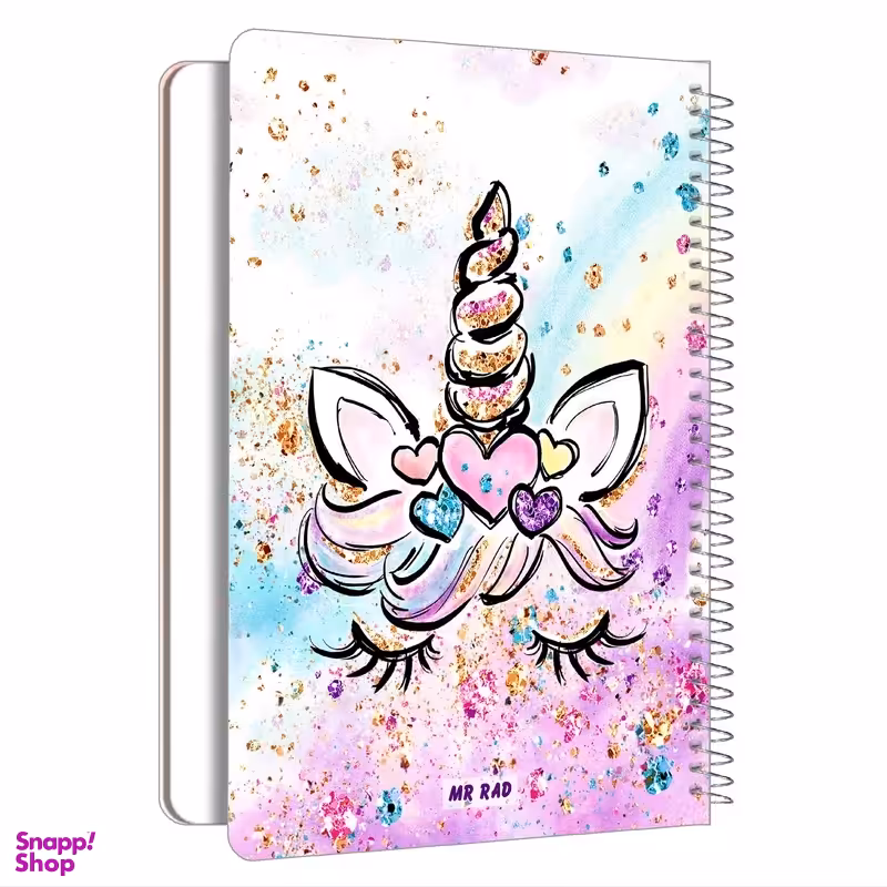 دفتر نقاشی ۴۰ برگ مستر راد طرح یونیکورن