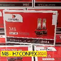  هدلایت  کانپکس  M8 (پایه H7) سوپر لایت  تضمین اورجینال با (کارت گارانتی تعویض یک ساله ) سری 2024 ارسال رایگان