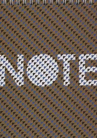 دفتر یادداشت خط دار (طرح NOTE،کد 3)،(سیمی)