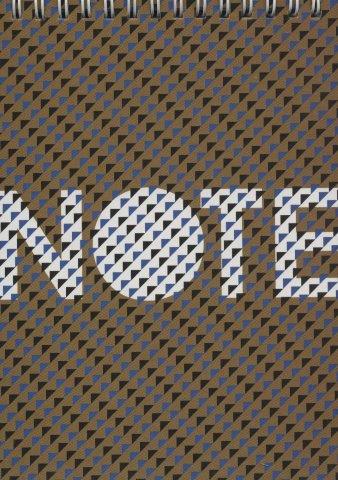 دفتر یادداشت خط دار (طرح NOTE،کد 3)،(سیمی)