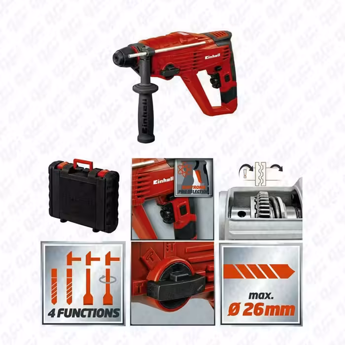 بتن کن 4 حالته  26 میلیمتر 800 وات مدل TC-RH 800 Eآینهل