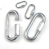 قلاب کارابین دانه زنجیری سایز 10