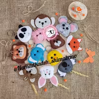 جاکلیدی نمدی و آویز کیف حیوانات در طرح های مختلف.زیبا وفانتزی(قیمت برای یک عدد)