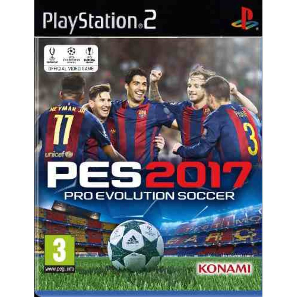 فوتبال pes2017 پلی استیشن 2