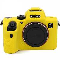 کاور سیلیکونی سونی Silicon cover of Sony camera A9/A7RIII/A7III رنگ زرد