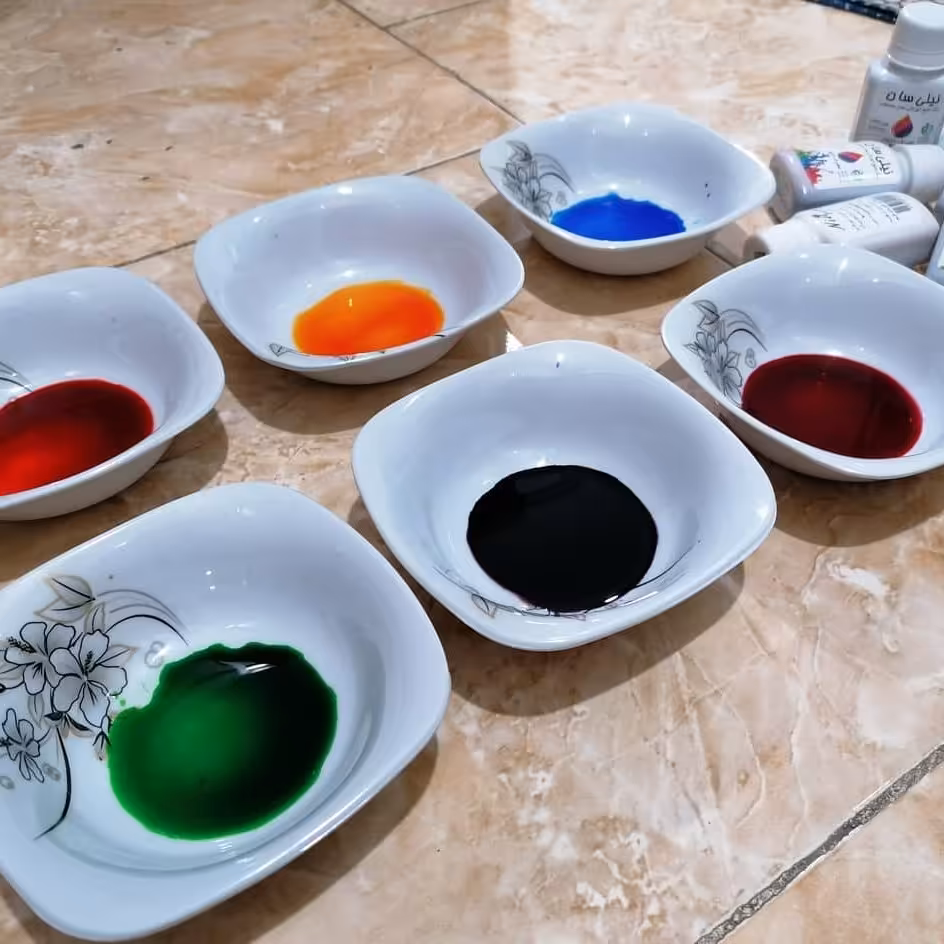 رنگ خوراکی مایع - 50 گرمی دارای مجوز بهداشت و سیب سلامت