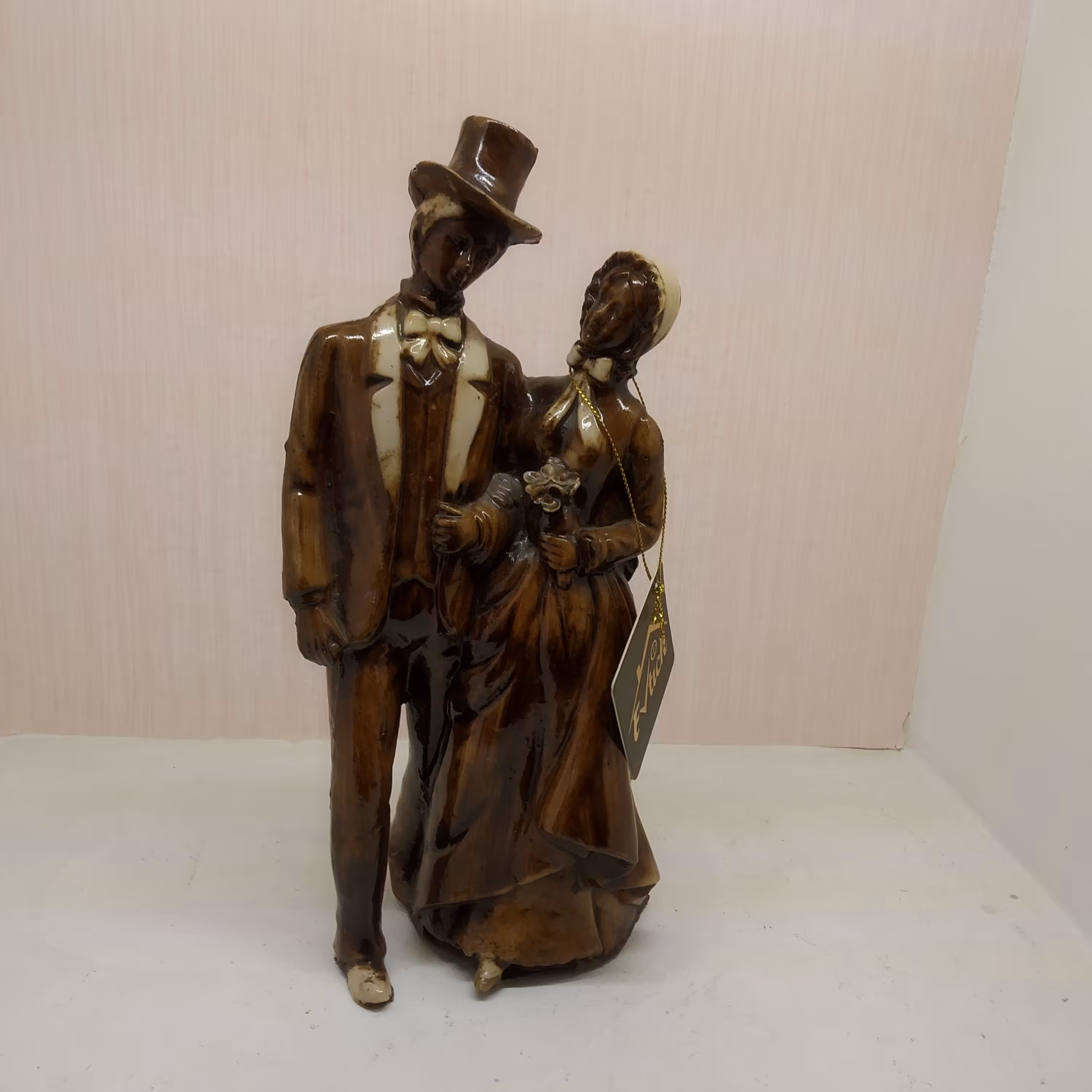 مجسمه عروس و داماد کد 2246