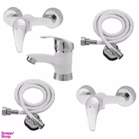 ست شیرآلات فاخته مدل ماهان SC مجموعه 5 عددی