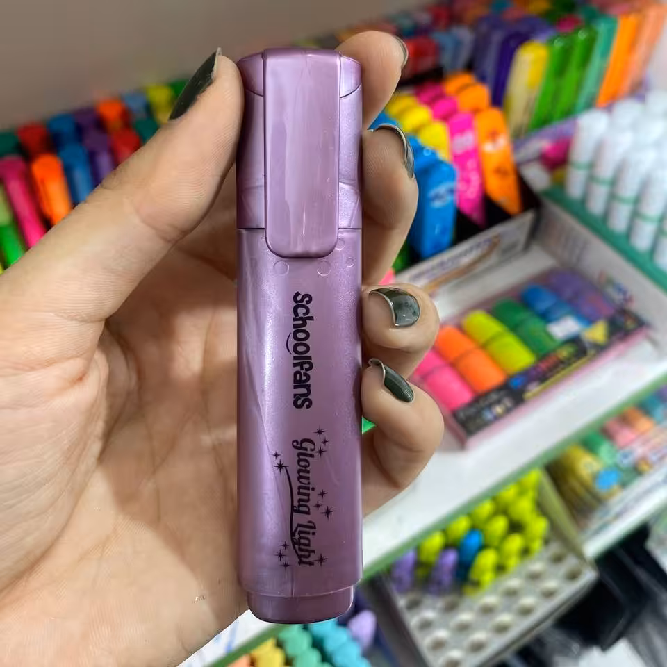 هایلایتر متالیک بنفش اسکول فنس