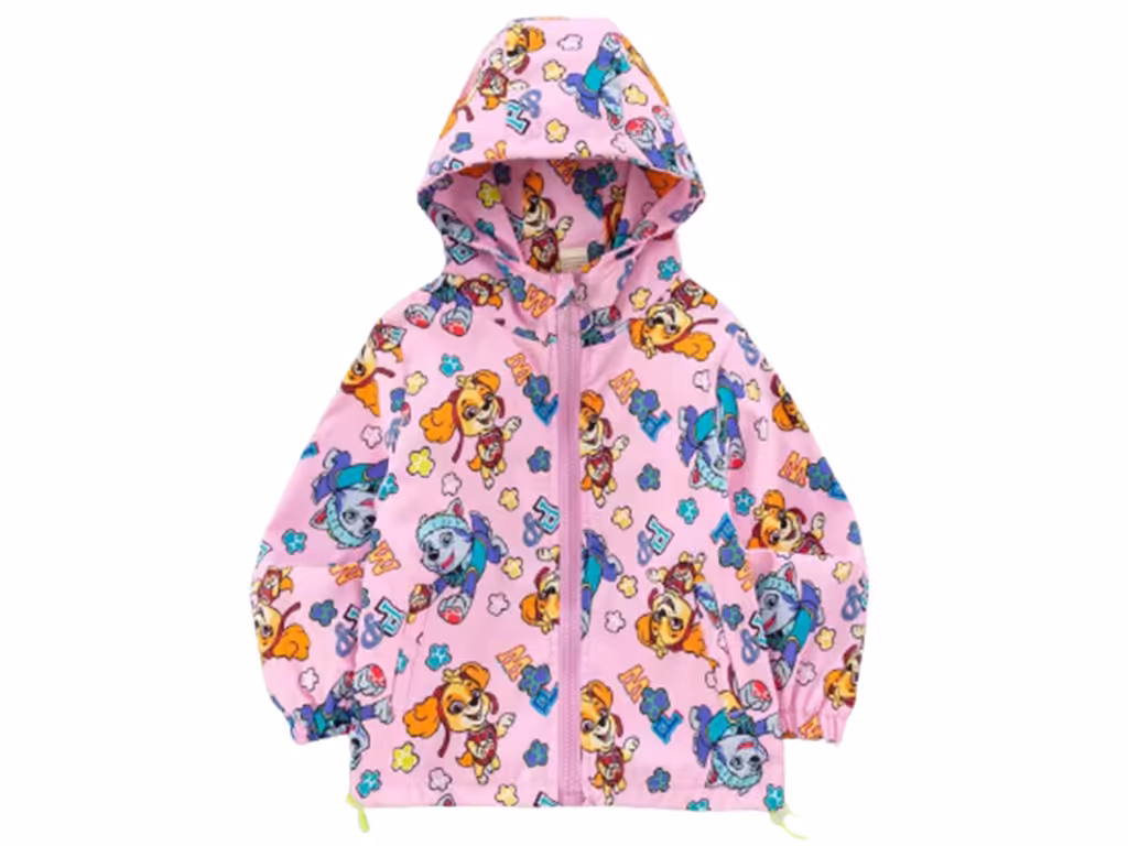 بارانی دخترانه طرح سگ های نگهبان