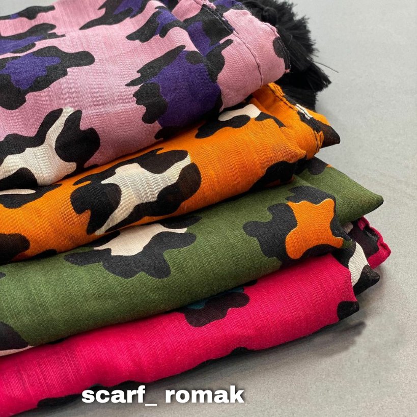 شال نخ منگوله دار فانتزی