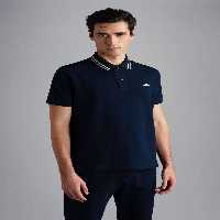 تی شرت یقه پولو آبی مردانه بسته بندی دکمه پنبه آستین کوتاه NAVY POLO 013 Paul Shark Paul&amp;Shark
