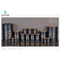 سرویس آشپزخانه درب چوب  لیماک درجه یک 15پارچه  مشکی چوب رابرضد آب (چف)