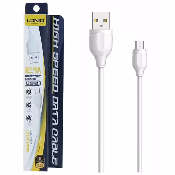 کابل USB گوشی میکرو کوتاه الدینیو LS38