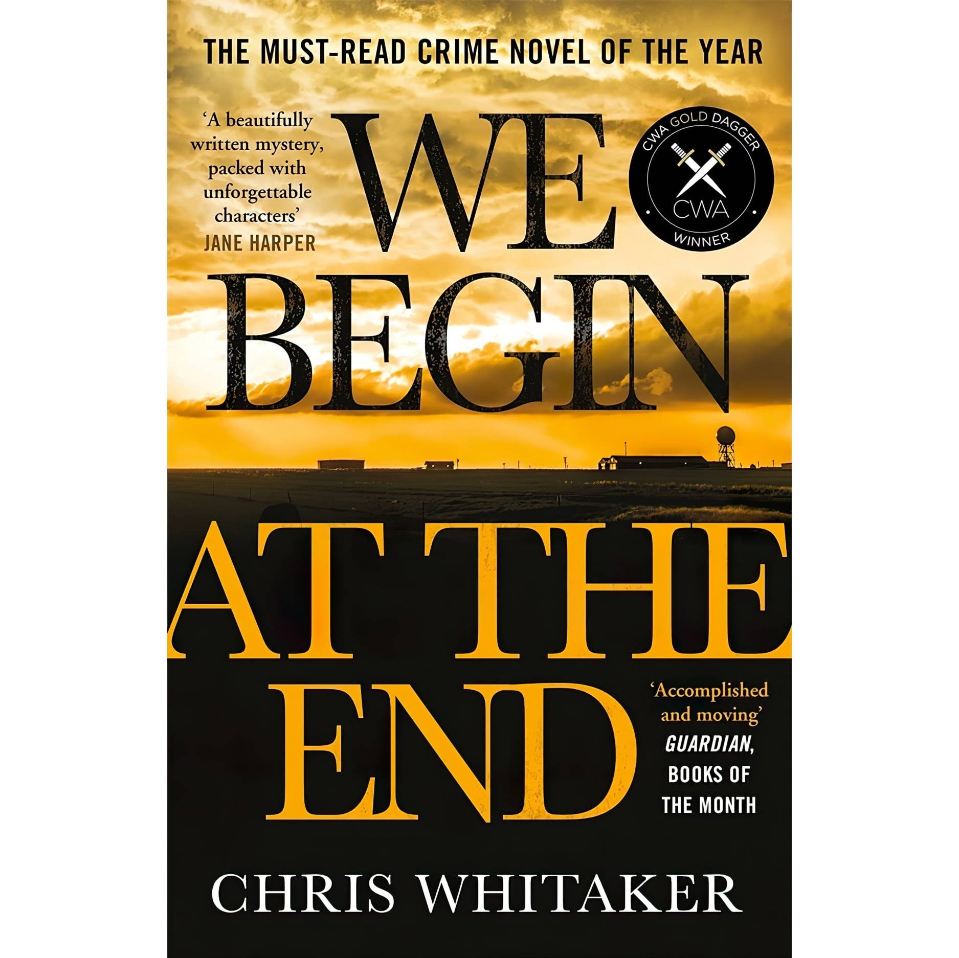 کتاب زبان اصلی We Begin at the End Winner of the CWA Gold Dagger for Best Crime