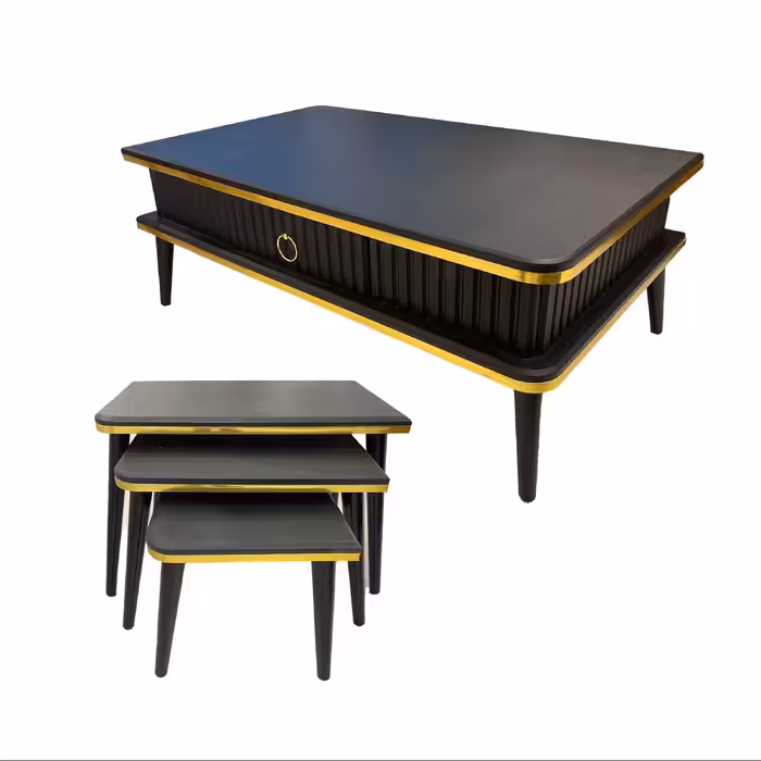 میز پذیرایی مدل سورنا مجموعه 4 عددی 