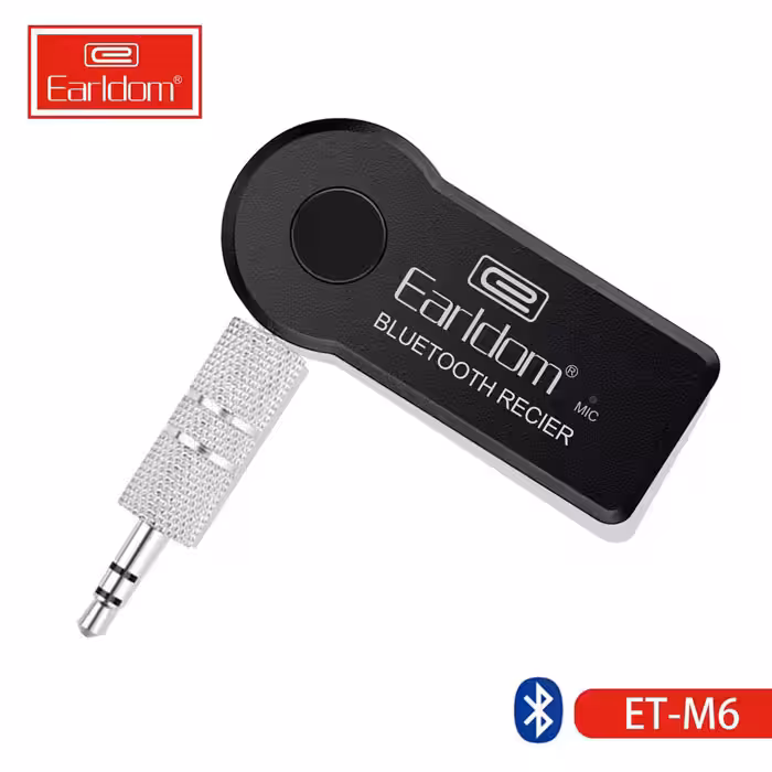 دانگل بلوتوث Earldom مدل ET-M6 برای پخش صداEarldom ET-M6 Wireless Audio Receiver
