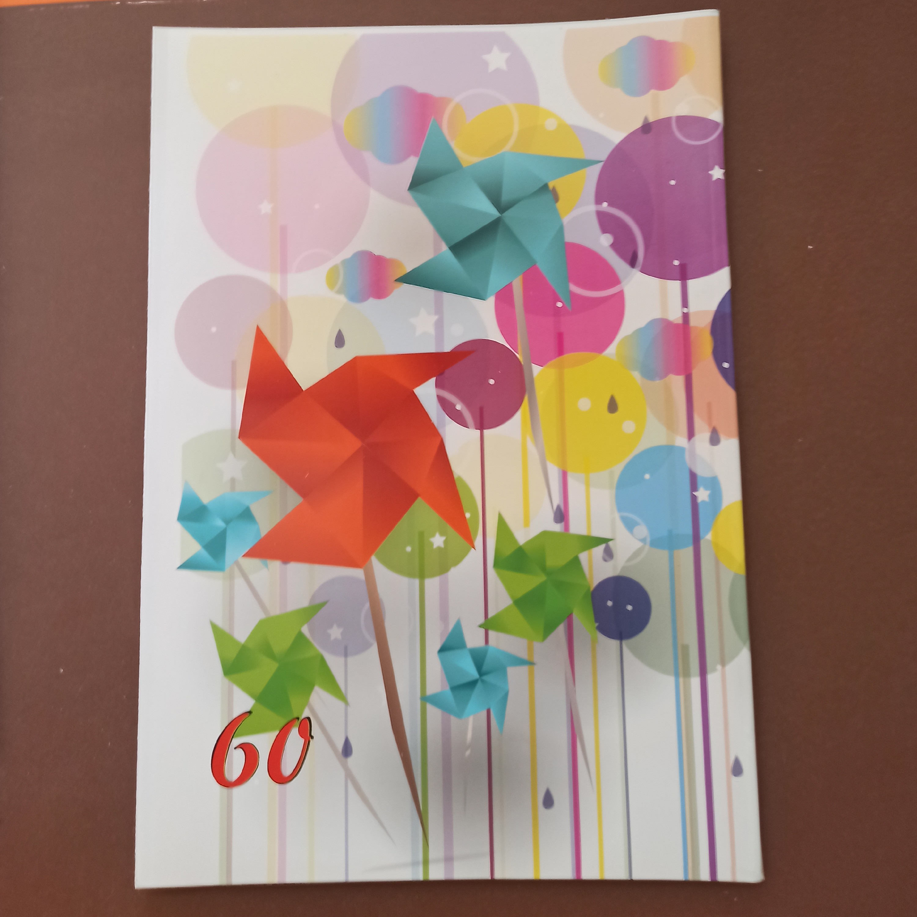 دفتر 60 برگ ساده