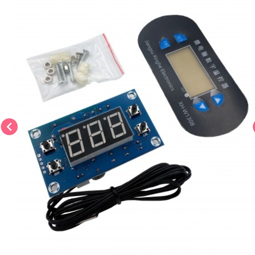 ماژول ترموستات 12VDC دیجیتال W1308