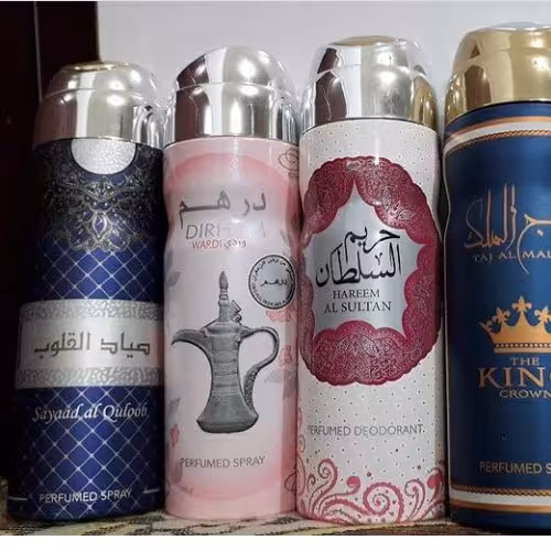 اسپری عربی انواع رایحه ها