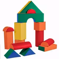 تجهیزات فومی مدل اشکال هندسی 15 تکه کد 4369627