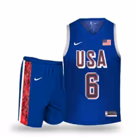 لباس و شورت بسکتبال آمریکا 2024