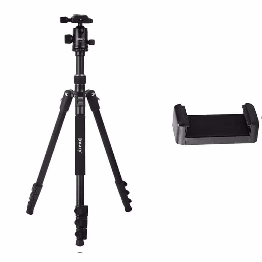 سه پایه دوربین عکاسی جیماری Jmary Tripod KT235 NE36 به همراه هولدر