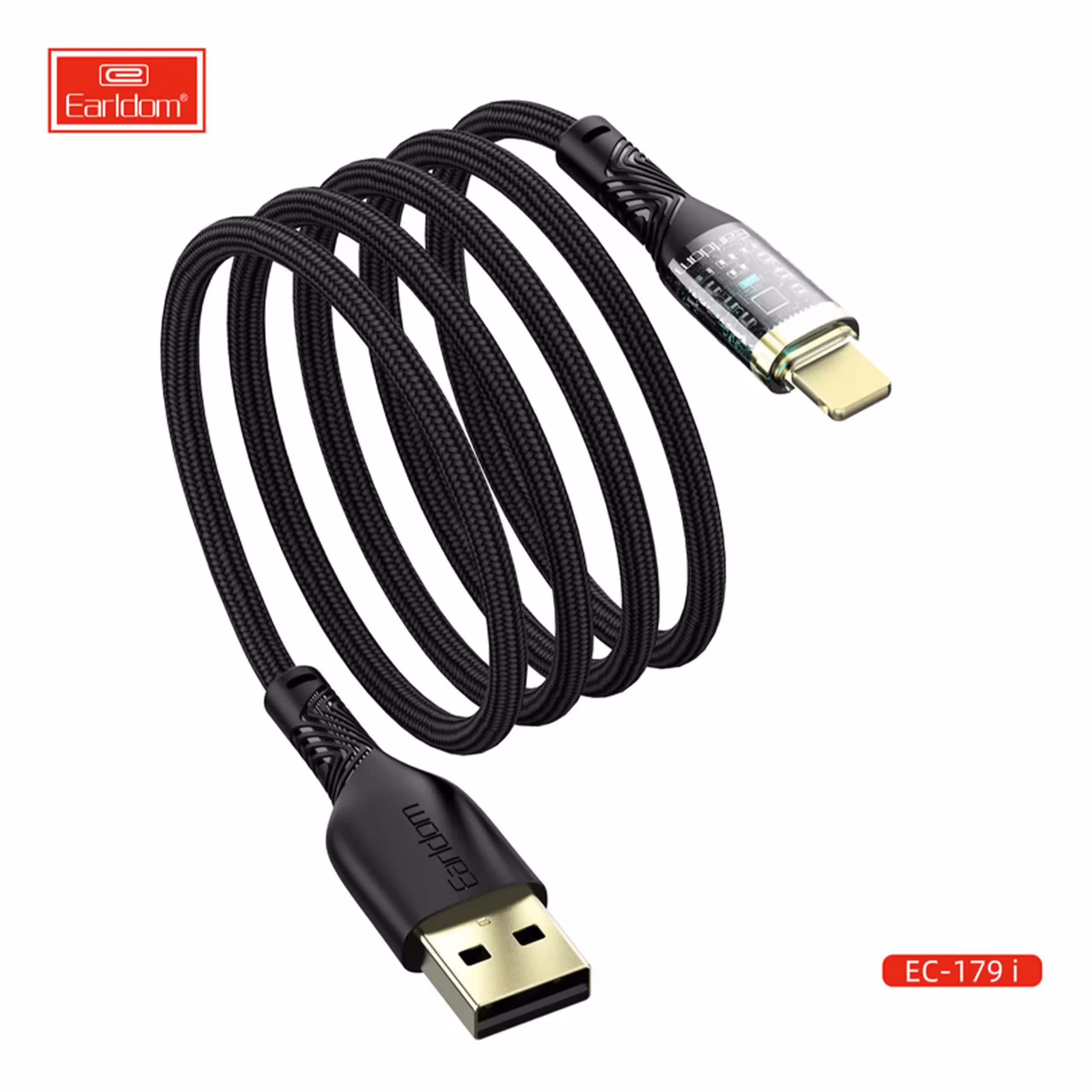 کابل شارژ آیفون کنفی Earldom EC-179i - آرمان استور