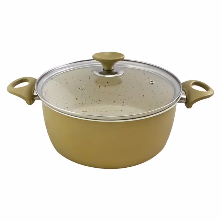 قابلمه گرانیت اورانوس سایز 24 مدل UPS طلایی