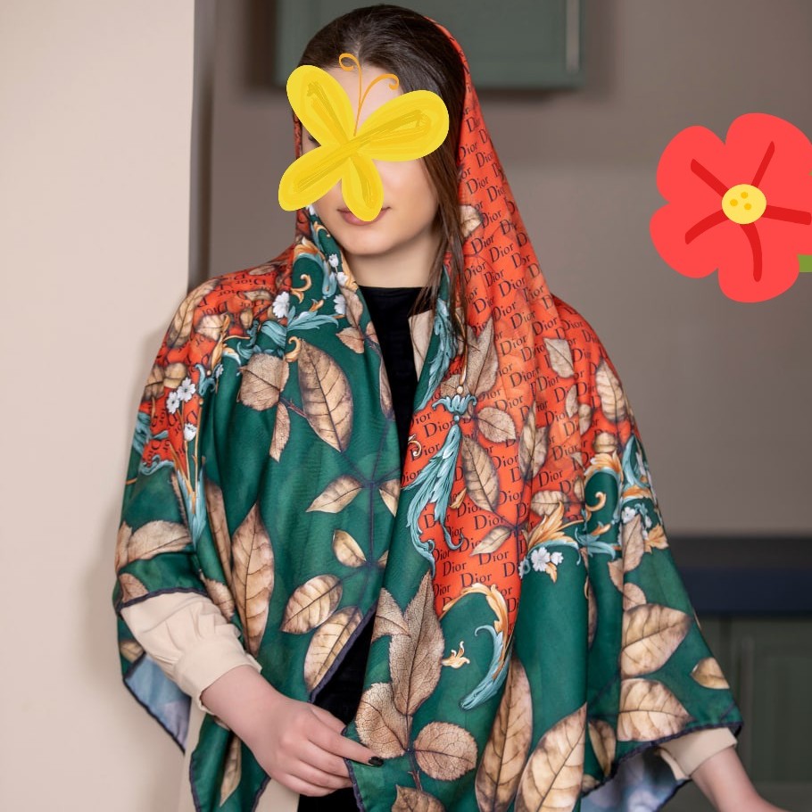 روسری نخ ابریشم 4 روزمادر