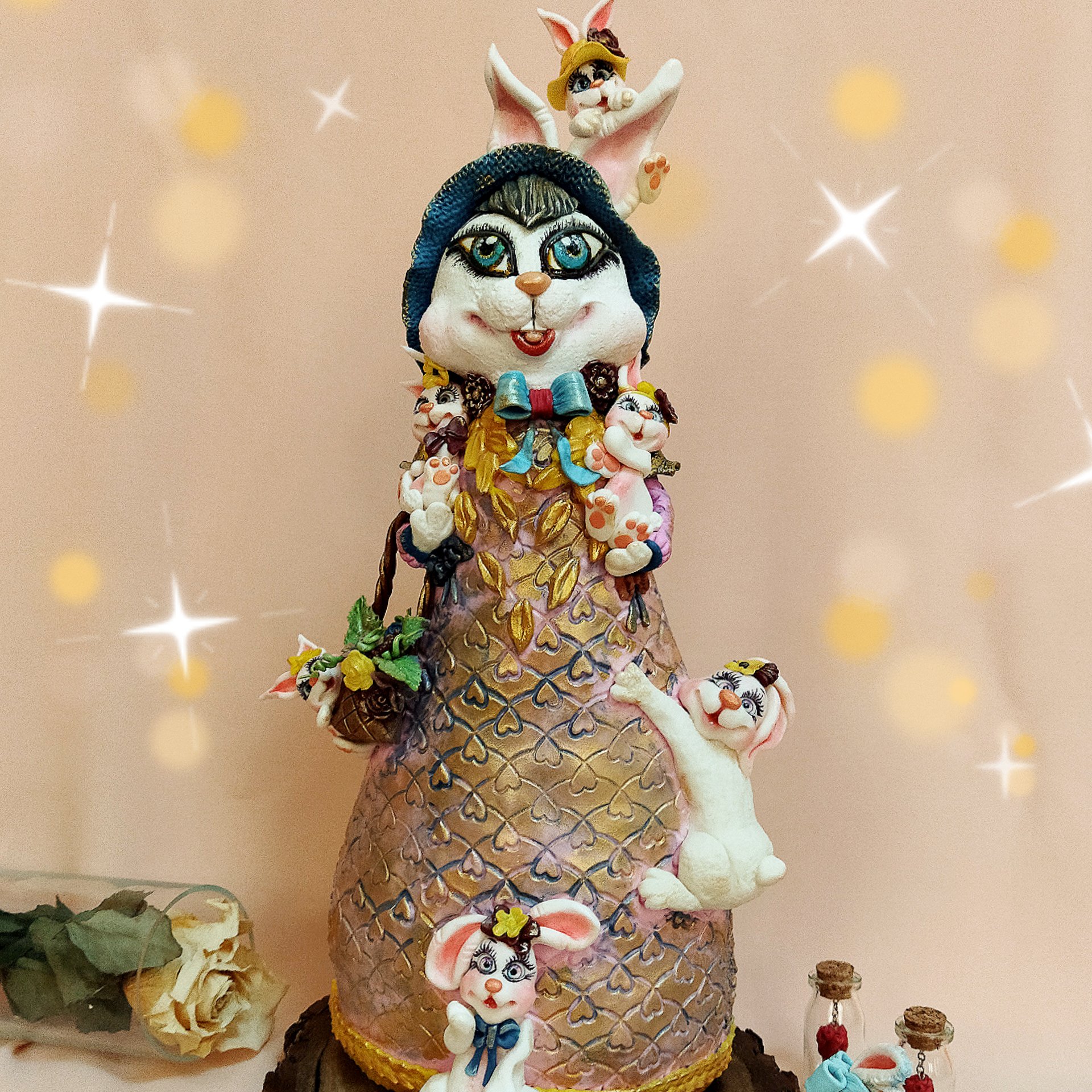 مجسمه خرگوش نماد سال 1401 (پس کرایه)