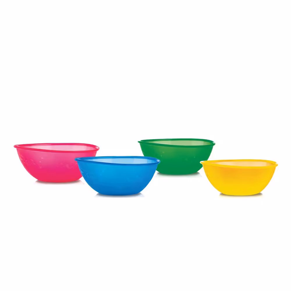 ست کاسه 6  ماه نابی NUBY ظرفیت 360 میلی لیتر بسته 4 عددی