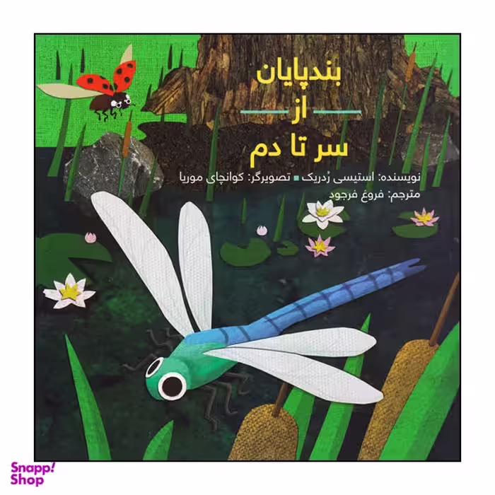 کتاب بندپایان از سر تا دم اثر استیسی ردریک انتشارات طوطی