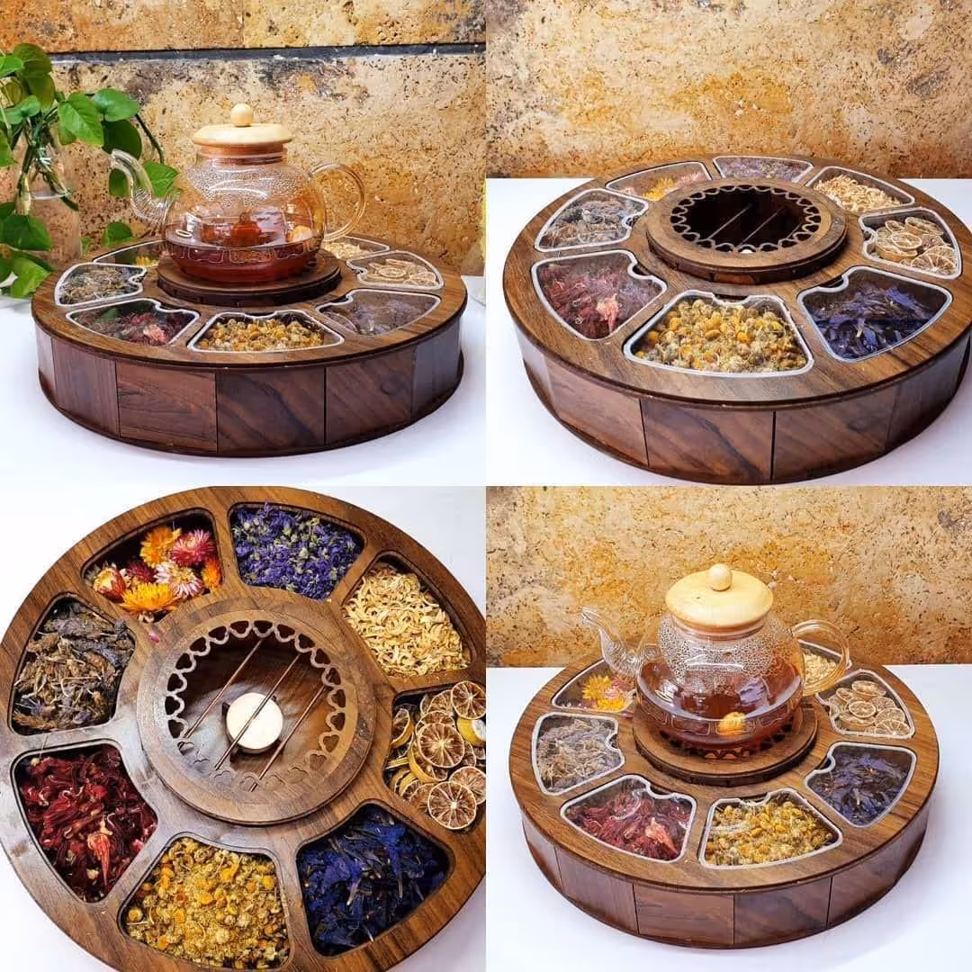 تیبگ گرد چوبی