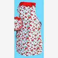 پیشبند آشپزخانه دولایه با آستر برزنت ضدآب مخصوص آشپزخانه