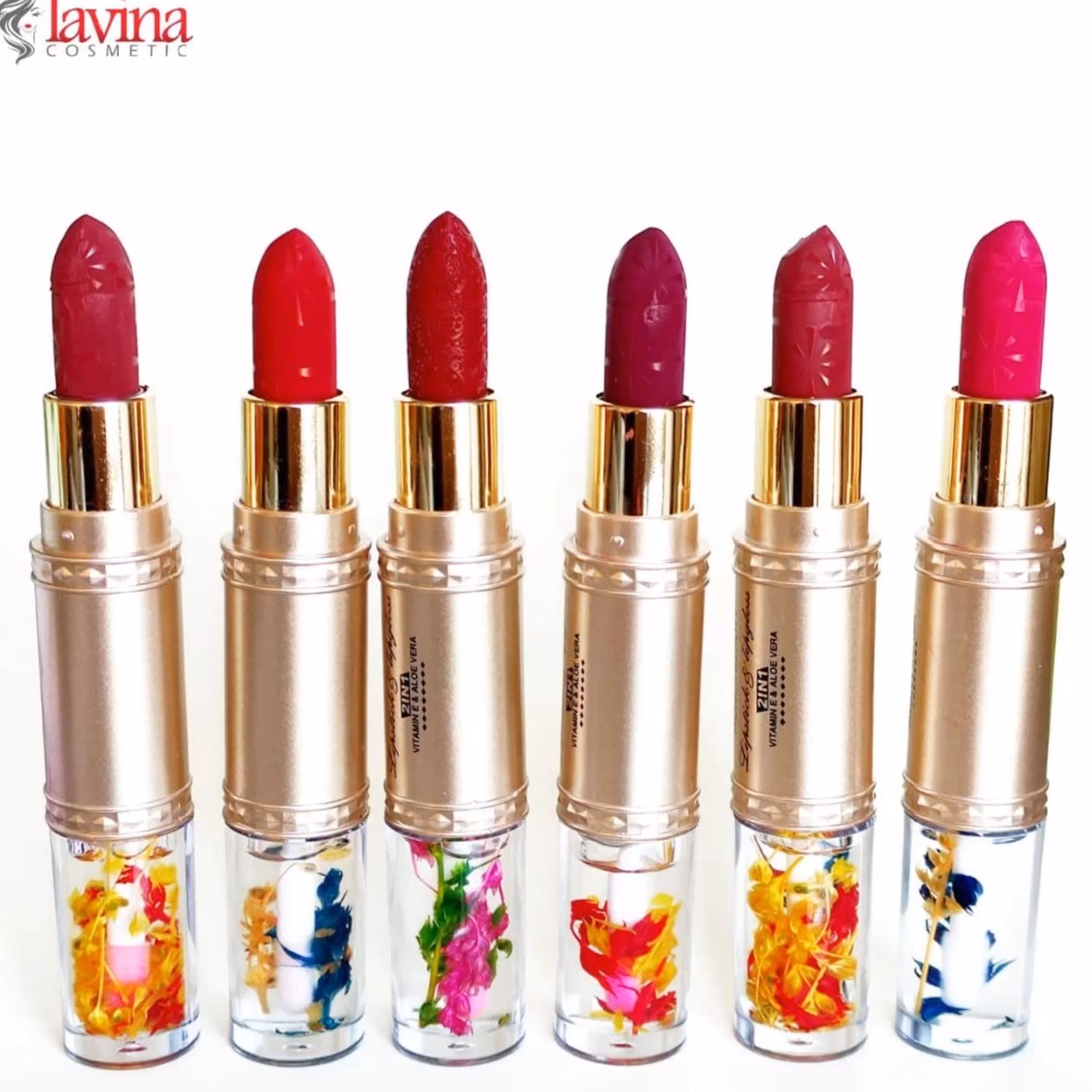 رژ و برق لب دو طرفه