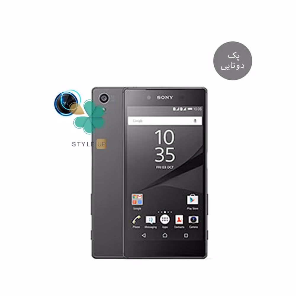 پک دوتایی محافظ لنز نانو سرامیک گوشی سونی Sony Xperia Z5